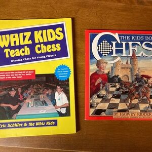 The Kids' Book of Chess and Whiz Kids Teach Chess Book Combo